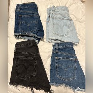 Levi’s 501 denim shorts